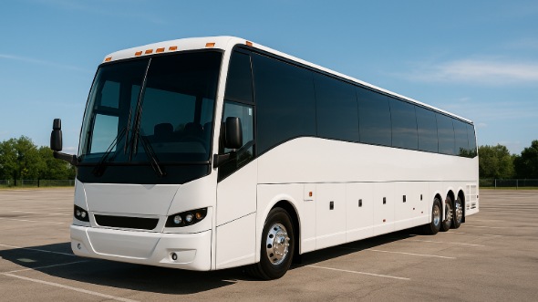 Exterior of Greenville Party Bus Company's 40 Passenger Party Bus in Greenville