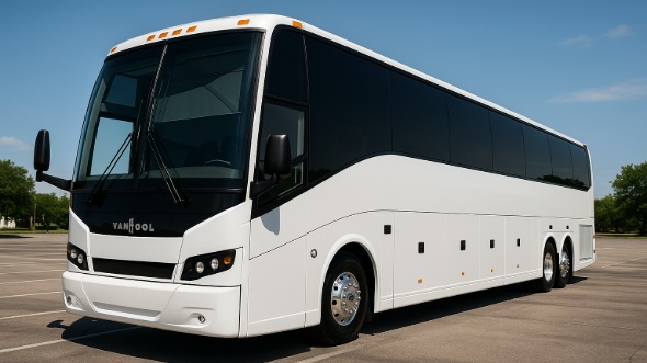Exterior of Southaven Party Bus Company's 40 Passenger Party Bus in Southaven