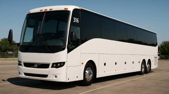 Exterior of Mississippi Party Bus Company's 50 Passenger Party Bus in Mississippi