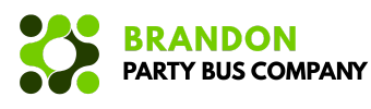 brandon party bus company logo